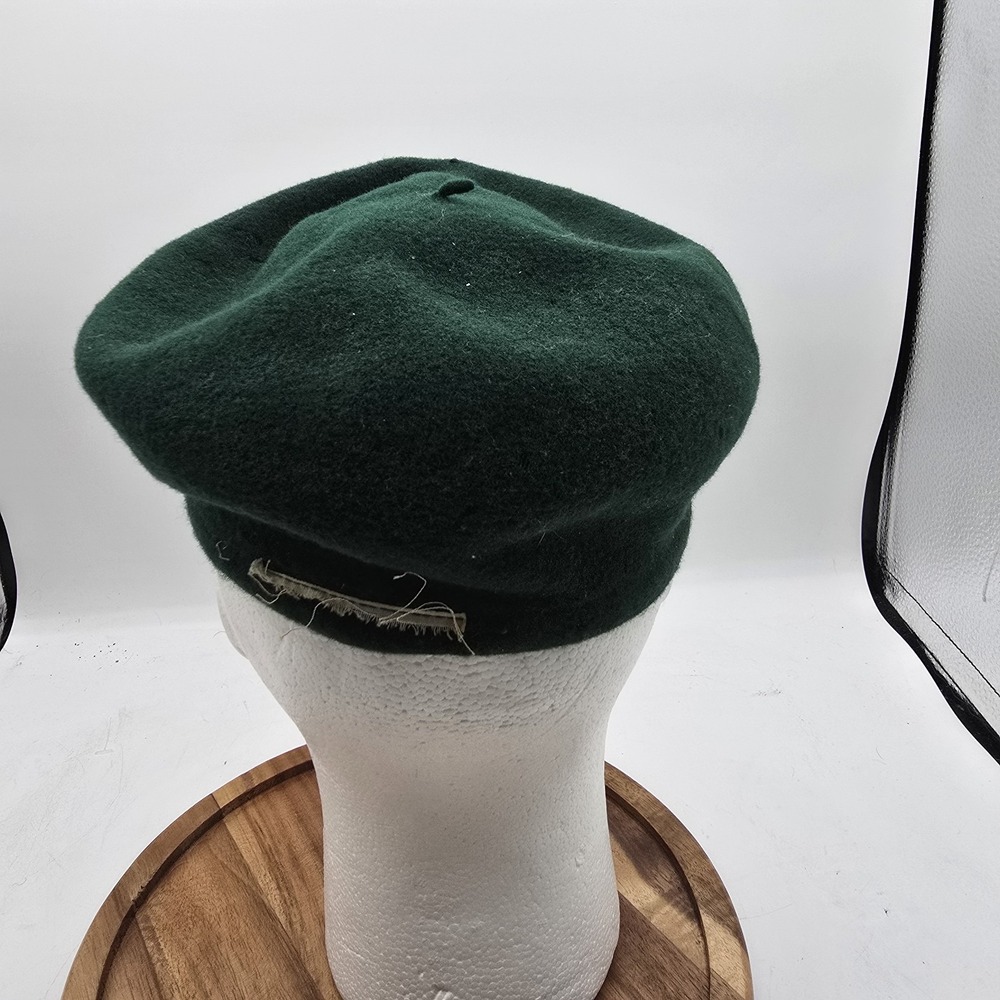X3 Vintage Girl Scouts of America Green Berets Wool 1970's - Picture 5 of 9